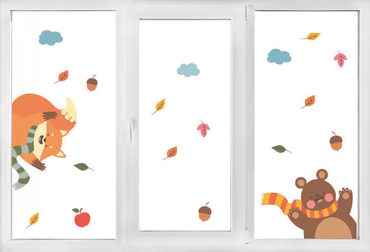 Decowalls Kinder Wandsticker Fenster 30x100cm