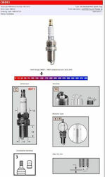 Champion Motorcycle Spark Plug