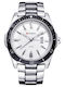 Curren Men's Watch 24mm Battery with Silver Metal Bracelet