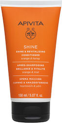 Apivita Shine Conditioner for All Hair Types 150ml