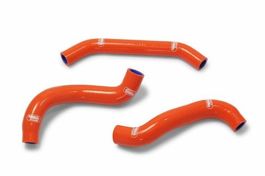 Kit furtunuri de apă din silicon Samco Sport Ktm-129 Portocaliu