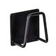 Κρεμαστράκι Αυτοκόλλητο 5x3.5x5 Wenko Edea Black 55071100 5x3.5x5