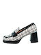 Leder Pumps Schwarz