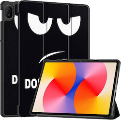 Don't Touch Me Flip Cover (Huawei MatePad SE 11 2024) Μαύρη Don't Touch Me Flip Cover (Huawei MatePad SE 11 2024) Μαύρη