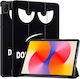 Don't Touch Me Flip Cover Μαύρη (Huawei MatePad SE 11 2024)