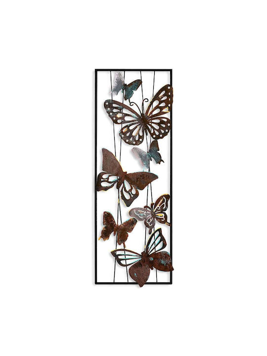 Διακοσμητικό Τοίχου Butterfly 930dyu1270 32x4x90cm Multi Wallity Μέταλλο