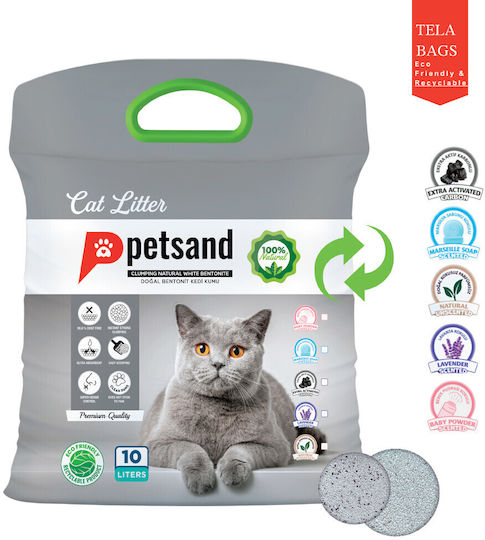 Petsand Cat Litter with Scent Lavender 10lt