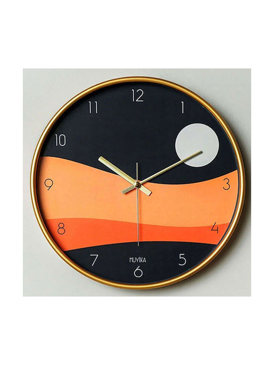 Wallity Wall Clock Multicolour Ø30cm