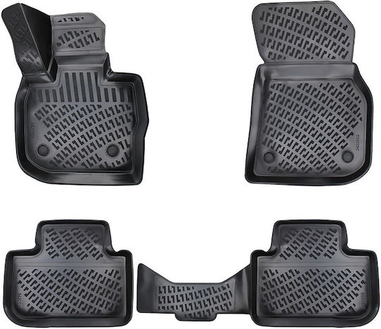 Umbrella Set Covorașe Față și Spate 4buc din Furtun pentru BMW X3 2017+ Negre