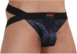 Chisa Novelties Jockstrap Sexy pentru bărbați Albastru