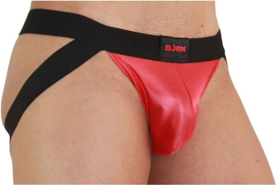 Chisa Novelties Jockstrap Sexy pentru bărbați Roșu