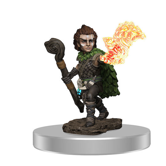 Pathfinder Painted Premium Male Gnome Druid