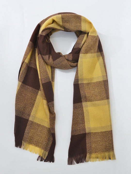Women's Wool Scarf Yellow