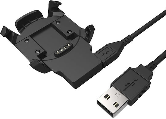 Charger Garmin Fenix 3 3 Hr 3 Sapphire Usb 1m Techsuit Tgc5 Black