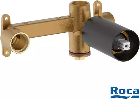 Eingebauter Teil Verdeckter Mischbatterie Ona Schwarz Matt A5e3501nb0 Roca