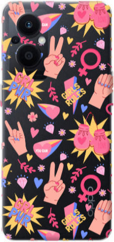 Oppo Reno 7 Lite Grl Pwr 2 Transparent Silicone Tpu Θήκη