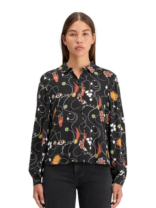 Scotch & Soda Women's Long Sleeve Shirt Multi