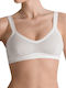 White Athletic Bra without Underwire