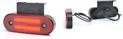 Led Position Light 1224 W175 12v-24v Red Was