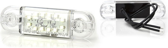 LED-Positionsleuchte 716 W97.3 12V-24V Weiß War