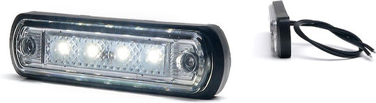Lumină de poziție LED 1340 W189 12v-24v albă