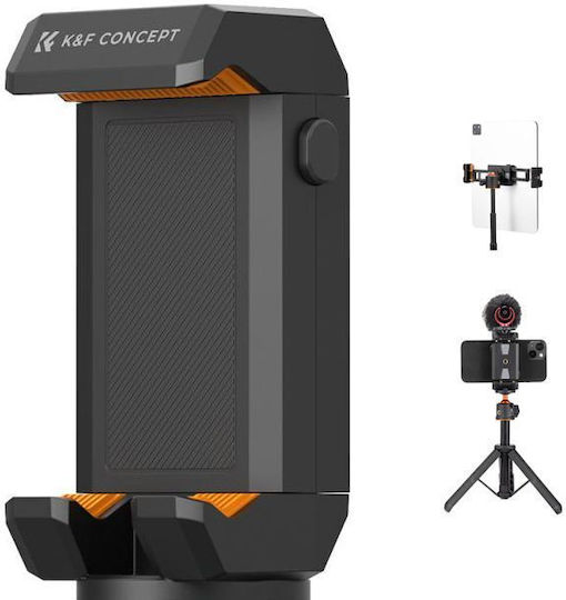 K&f Concept Ms20 Phone Tablet Clamp Tripod Mount Cold Shoe Kf31.095
