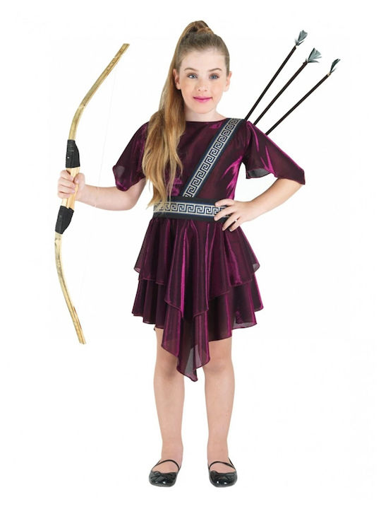 Kids Carnival Costume Goddess Artemis