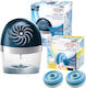 Blue Ceresit Aero 360 Moisture Absorber Device + 2x Ceresit Moisture Absorber Tablets 450g Field Flowers