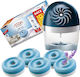 4x Ceresit Moisture Absorber Tablets 450g 1x Lavender 3x Regular + Ceresit Moisture Absorber Blue Device Aero 360