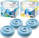 4x Ceresit Absorber Tablets 450g 2x Mountain Waterfall 2x Field Flowers