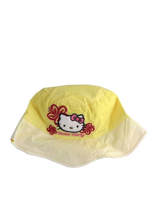 Sanrio Kids' Hat Bucket Fabric Yellow