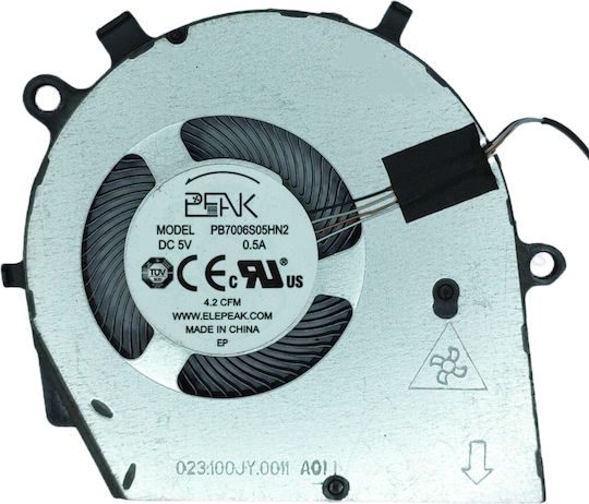 Ανεμιστηράκι Laptop Cpu Cooling Fan Dell Latitude 3510 0chnhw Cn-0chnhw-wsc00 Oem Κωδ 80919