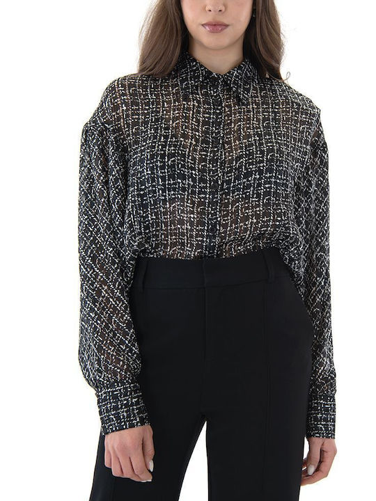 Women's Long Sleeve Shirt Black