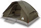 vidaXL Campingzelt Iglu Braun für 2 Personen 22...