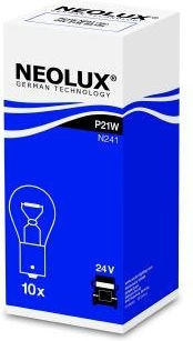 Neolux 24v P21w Ba15s Signal Bulb Set 10