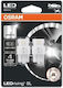 Set 2 Becuri Auxiliare LED 12V W21/5W Alb 6000K Osram
