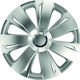 15" Wheel Cap Set Chromed Ring Energy