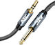 ATC Cable 6.3mm male - 3.5mm male 5m Χρυσό (02.008.0140)