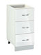 Kitchen Floor Drawer Unit White 40x60x82cm