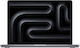 Apple MacBook Pro (2023) 14,2" Retina Display 120Hz (M3-8-Kern/24GB/512GB SSD/10-Kern-GPU) mit Ladegerät 96W Silber (Tastatursprache Internationales Englisch)