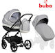Buba Zaza 2 Бебешка количка 2 в 1 Warm Grey