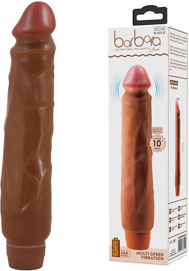 Baile Realistic Vibrator Brown