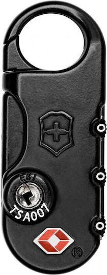 Victorinox Λουκέτο Δίσκος Συνδυασμού με Πιστοποίηση TSA Μαύρο