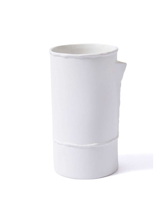 Aberto Design Decorative Vase White 19x16x31cm