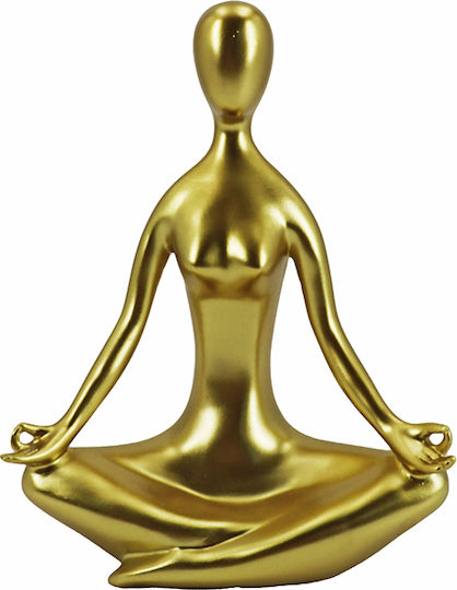 Zaros Διακοσμητικό Ζωάκι Πολυρητίνης Yoga 19.3x8.5x24.5cm
