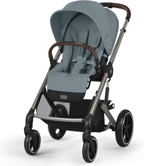 Cybex Balios S LUX Adjustable Baby Stroller Suitable for Newborn Stormy Blue 11.7kg