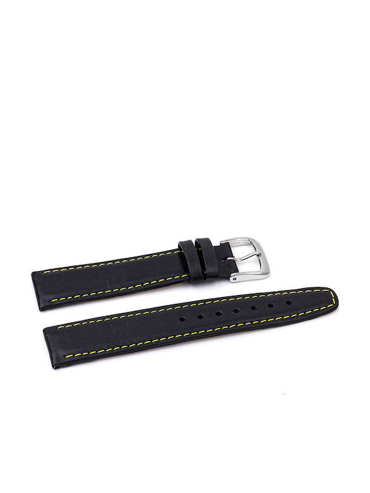 Kuki Curea din piele Negru 20mm
