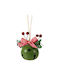 Iron Hanging Bell Ornament Green