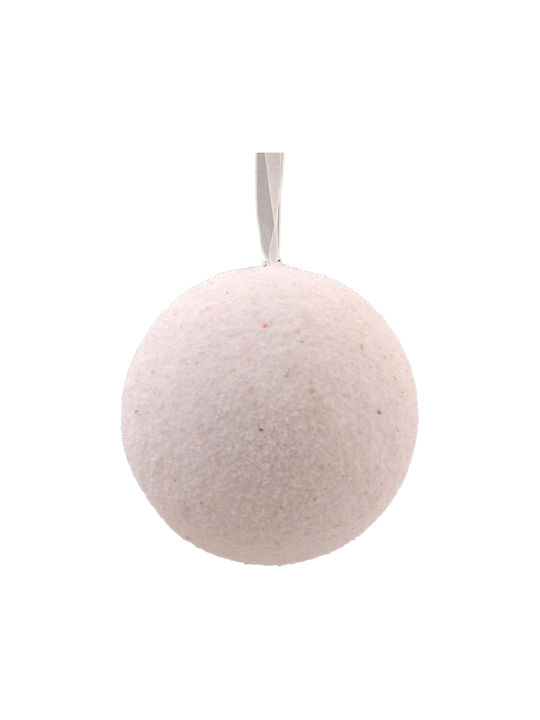 Hanging Ball Ornament Ornament Plastic White