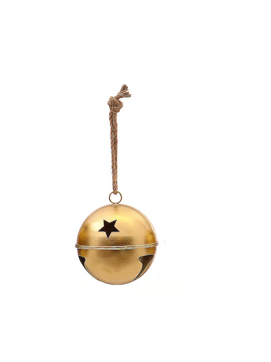 Hanging Ball Ornament Ornament Metallic Gold 20cm